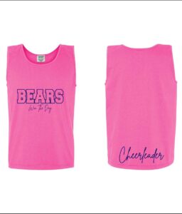 **REQUIRED** BRIDGELAND CHEER PINK COMFORT COLOR TANK