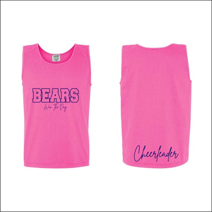 **REQUIRED** BRIDGELAND CHEER PINK COMFORT COLOR TANK