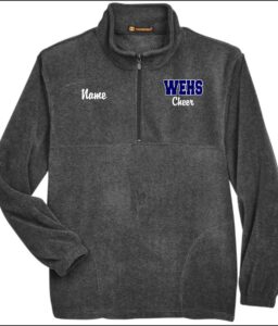 **REQUIRED IF NEEDED** WYLIE EAST CHEER EMBROIDERED FLEECE