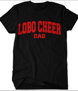 LANGHAM CREEK CHEER BLACK CHEER DAD T-SHIRT