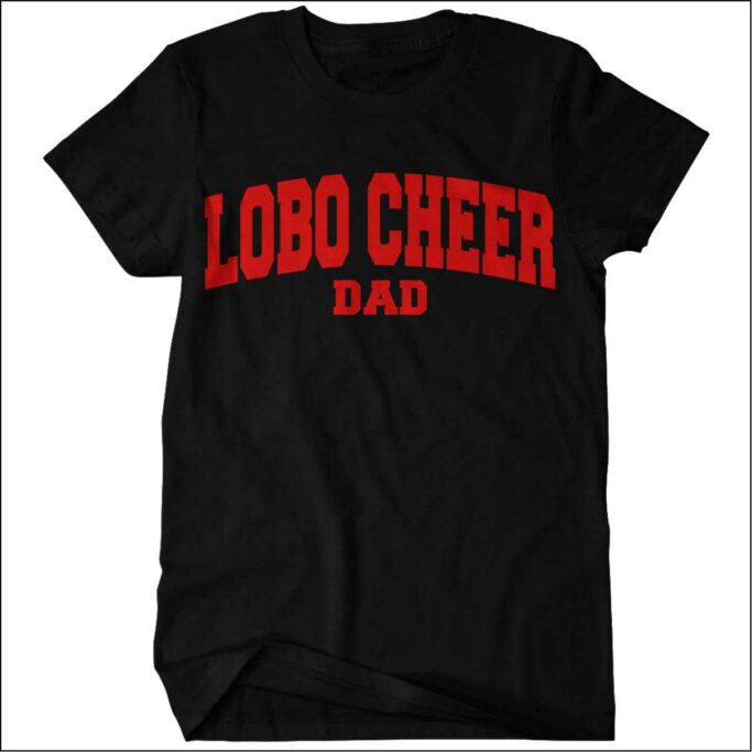 LANGHAM CREEK CHEER BLACK CHEER DAD T-SHIRT