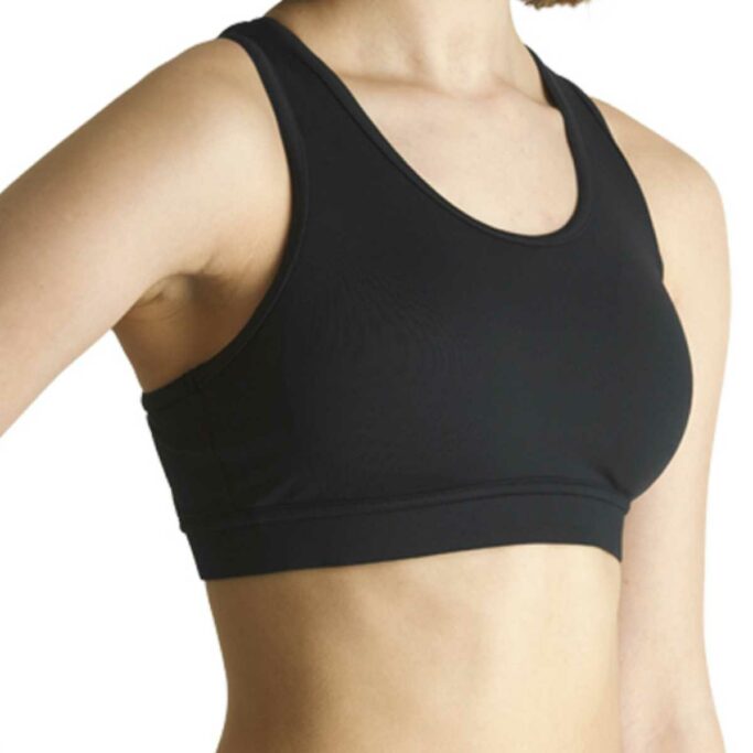 CY FALLS CHEER BLACK SPORTSBRA **OPTIONAL**