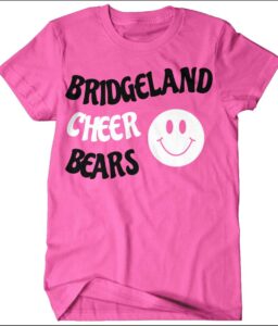 **REQUIRED** BRIDGELAND CHEER PINK PINK DRI FIT T-SHIRT