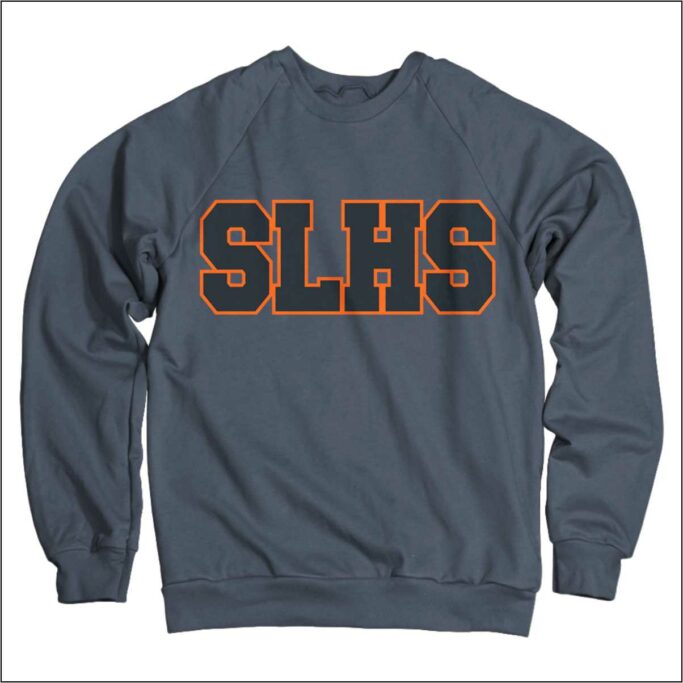 SEVEN LAKES CHEER DENIM COMFORT COLOR CREW NECK SWEATSHIRT