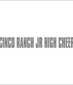 CINCO RANCH JR. HIGH CHEER