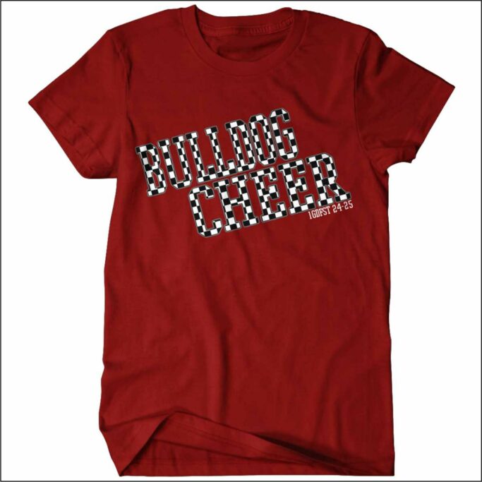 **REQUIRED** MAGNOLIA HIGH SCHOOL CHEER MAROON DRI FIT T-SHIRT