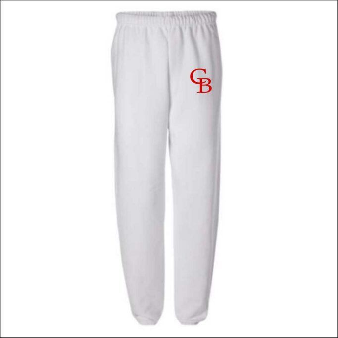 **OPTIONAL** JPII CARDINAL BELLE WHITE SWEAT PANTS