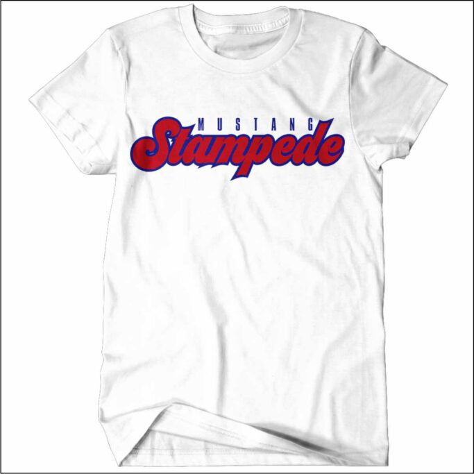 **OPTIONAL**STAMPEDE WHITE T-SHIRT