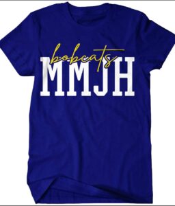 MCMEANS CHEER ROYAL T-SHIRT
