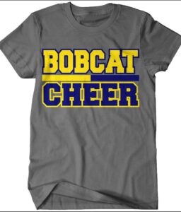 MCMEANS CHEER GRAY T-SHIRT