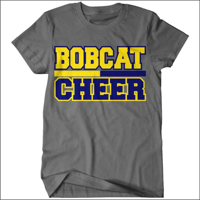 MCMEANS CHEER GRAY T-SHIRT