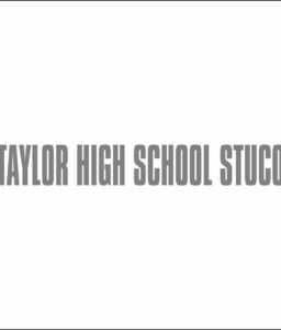 TAYLOR HIGH SCHOOL STUCO