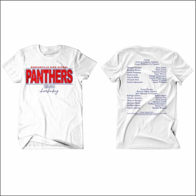 DUNCANVILLE CHEERLEADER T-SHIRT