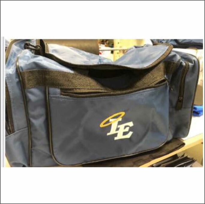 LITTLE ELM BLUE ANGELS NAVY DUFFEL BAG **REQUIRED IF NEEDED**