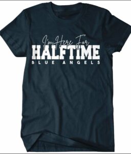 LITTLE ELM BLUE ANGELS NAVY GILDAN T-SHIRT CHOOSE LONG OR SHORT SLEEVE **OPTIONAL**