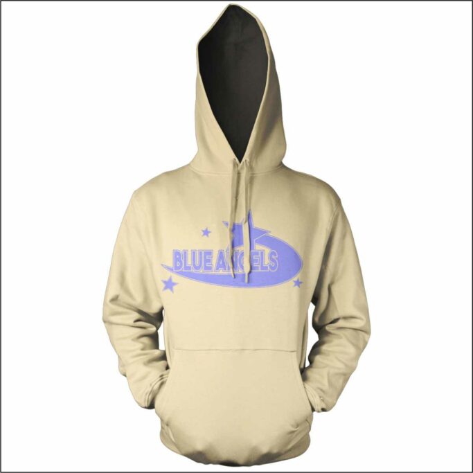 LITTLE ELM BLUE ANGELS SAND GILDAN HOODIE **OPTIONAL**