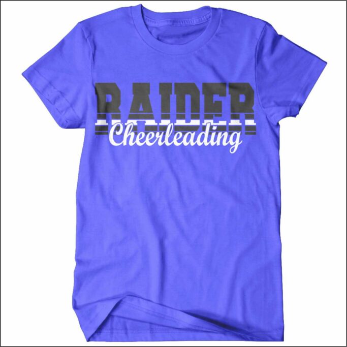 **REQUIRED** WYLIE EAST CHEER ORCHID BLUE T-SHIRT