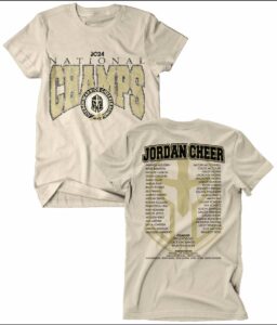 JORDAN CHEER NATIONAL CHAMPS T-SHIRT