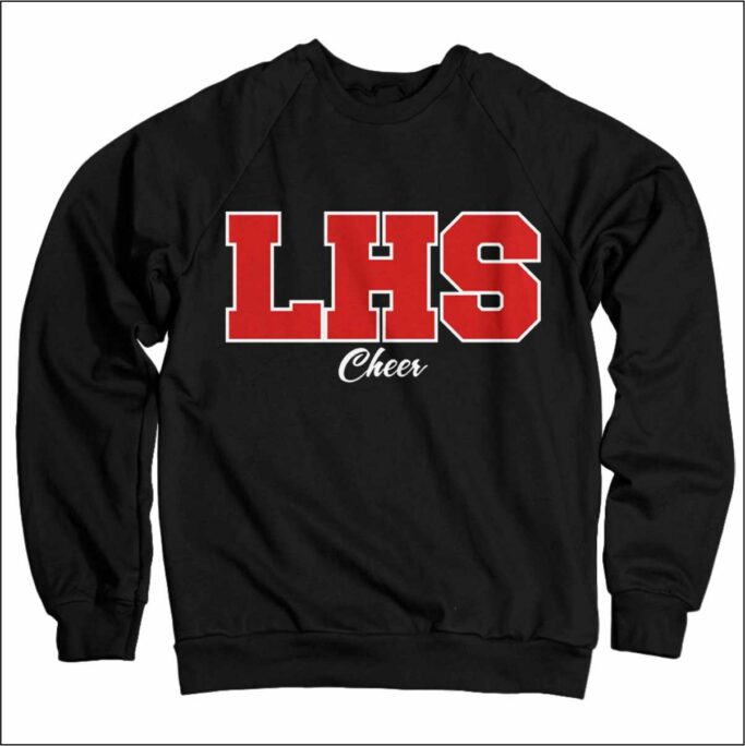 LEGACY CHEERLEADING BLACK COMFORT WASH SWEATSHIRT **REQUIRED**