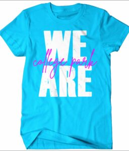 **REQUIRED** COLLEGE PARK BLUE TOPAZ COMFORT COLOR  T-SHIRT