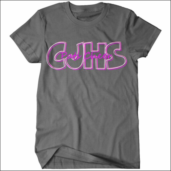 **REQUIRED** COOPER CHEER GRAY T-SHIRT