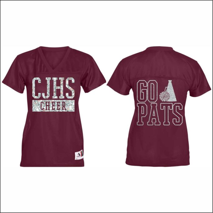 **REQUIRED** COOPER CHEER MAROON JERSEY