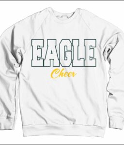 CY FALLS CHEER WHITE COMFORT WASH SWEATSHIRT **OPTIONAL**