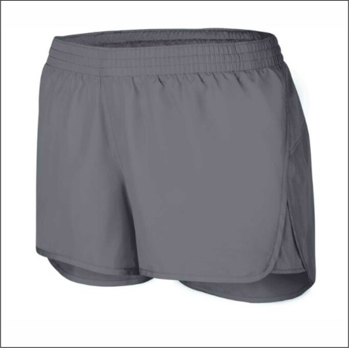 **REQUIRED** BURNETT JUNIOR HIGH CHEER GRAY SHORTS