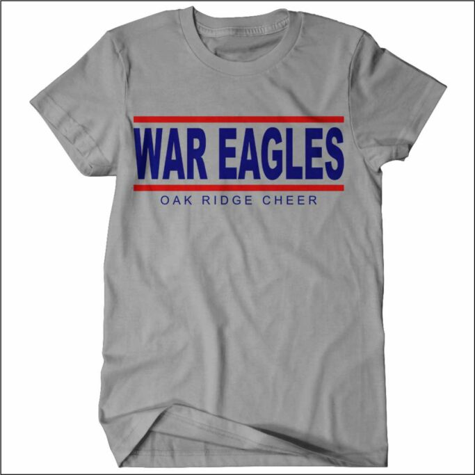 **REQUIRED** OAK RIDGE CHEER ASH T-SHIRT