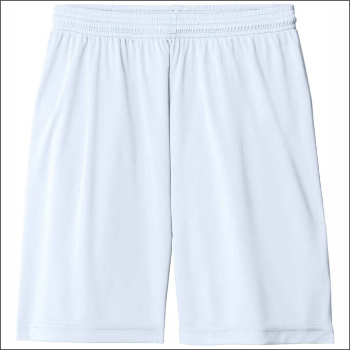 **REQUIRED** OAK RIDGE CHEER WHITE BOY SHORTS