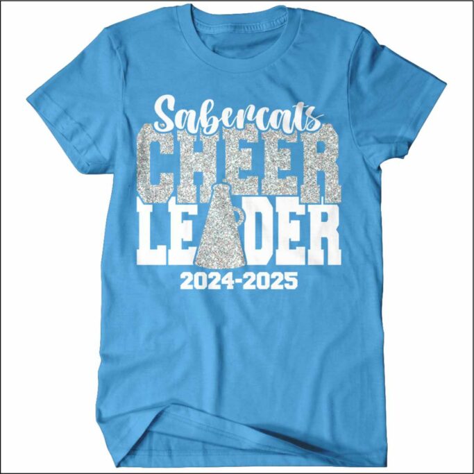 STOCKDICK JR HIGH CHEER CAROLINA BLUE T-SHIRT