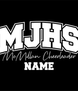 **OPTIONAL** MCMILLAN CHEER CAR DECAL