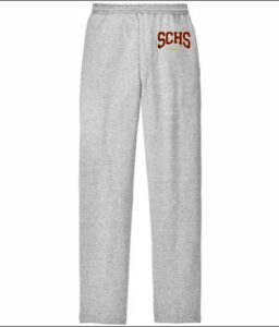 **OPTIONAL** SUMMER CREEK CHEER ASH OPEN BOTTOM SWEAT PANTS
