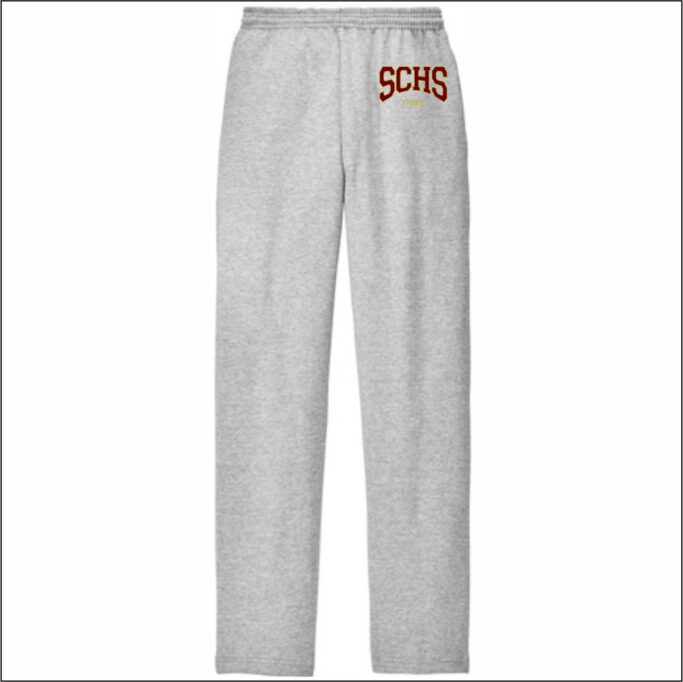 **OPTIONAL** SUMMER CREEK CHEER ASH OPEN BOTTOM SWEAT PANTS