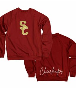 **OPTIONAL** SUMMER CREEK CHEER MAROON SWEATSHIRT