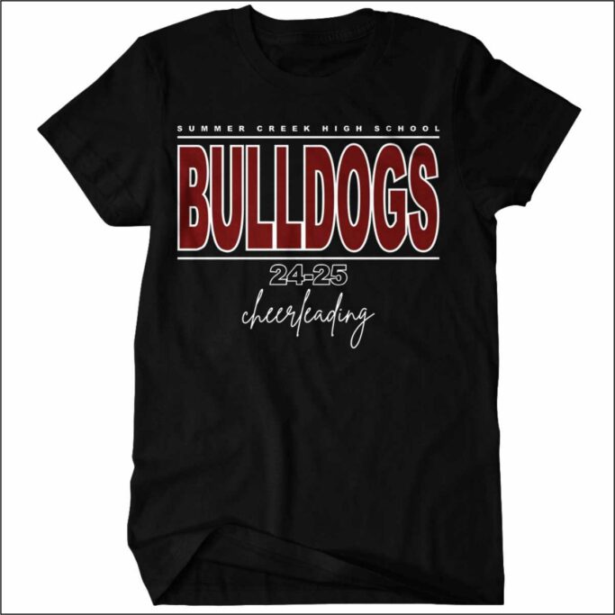 **OPTIONAL** SUMMER CREEK CHEER BLACK T-SHIRT