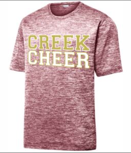 **OPTIONAL** SUMMER CREEK CHEER  DRI FIT T-SHIRT