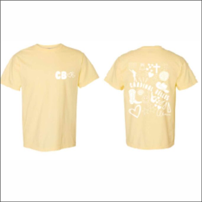 JPII CARDINAL BELLE BANANA COMFORT COLOR TEE  **REQUIRED**