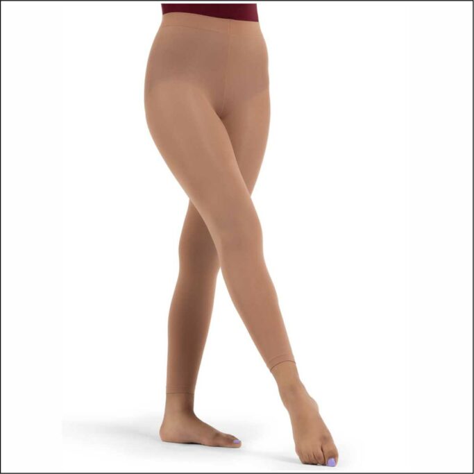 JPII CARDINAL BELLE CAPEZIO FOOTLESS SUNTAN TIGHTS **OPTIONAL**