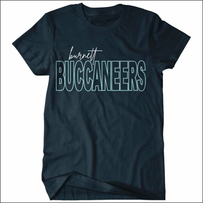 BURNETT JR. HIGH NAVY T-SHIRT