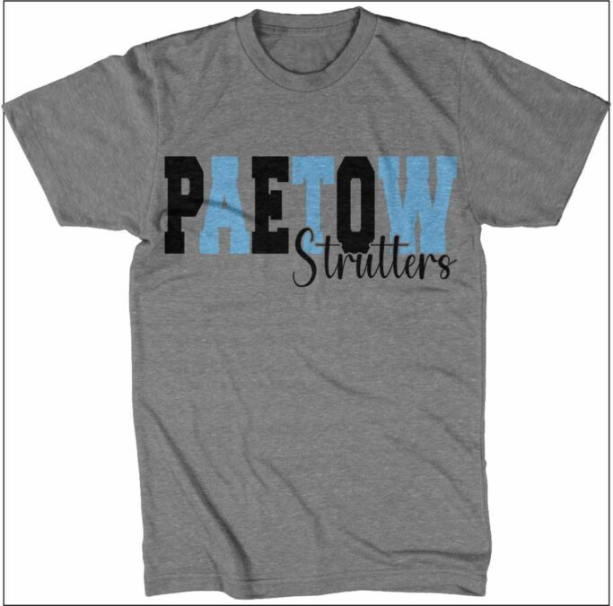PAETOW STRUTTERS ASH T-SHIRT**OPTIONAL**