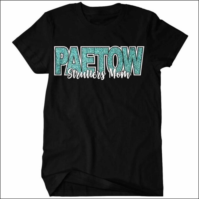 PAETOW STRUTTERS GLITTER T-SHIRT**OPTIONAL**