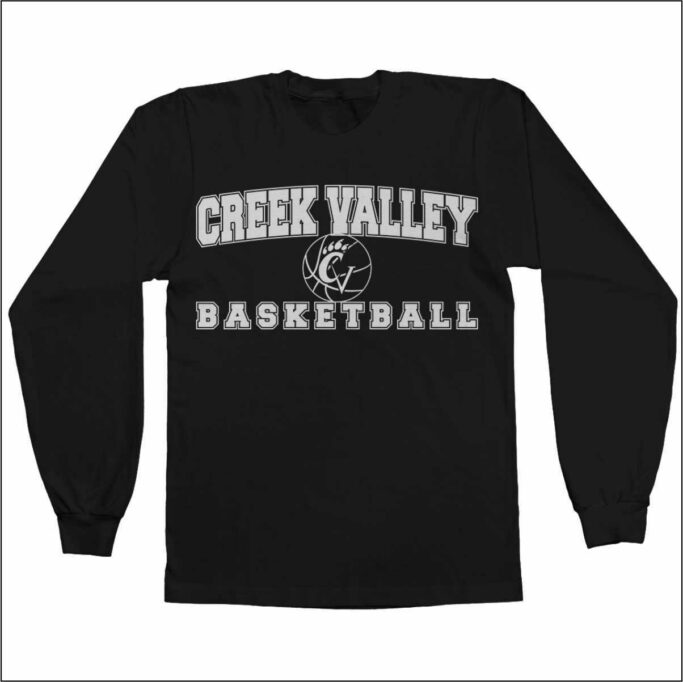 CREEK VALLEY BASKETBALL T-SHIRT - Image 2