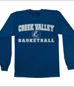 CREEK VALLEY BASKETBALL T-SHIRT