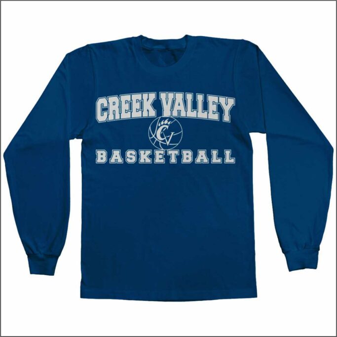 CREEK VALLEY BASKETBALL T-SHIRT
