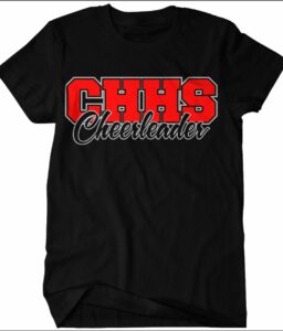 COLLEYVILLE CHEER BLACK T-SHIRT**REQUIRED**