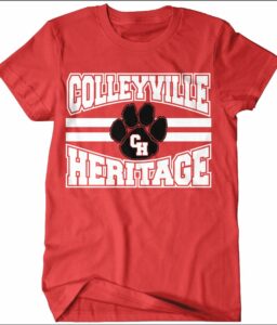 COLLEYVILLE CHEER RED T-SHIRT**REQUIRED**