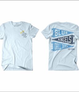 LITTLE ELM BLUE ANGELS CHAMBRAY COMFORT COLOR T-SHIRT**REQUIRED**
