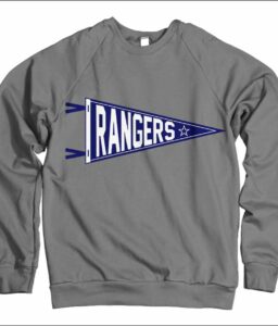 LONE STAR CHEER CHARCOAL CREW NECK SWEATSHIRT **OPTIONAL**