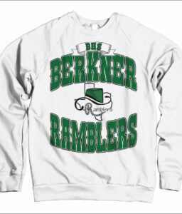 BERKNER RAMBLERS WHITE SWEATSHIRT